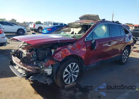 2017 Subaru Outback 2.5I Limited из США, поврежденный, VIN 4S4BSANCXH3212969